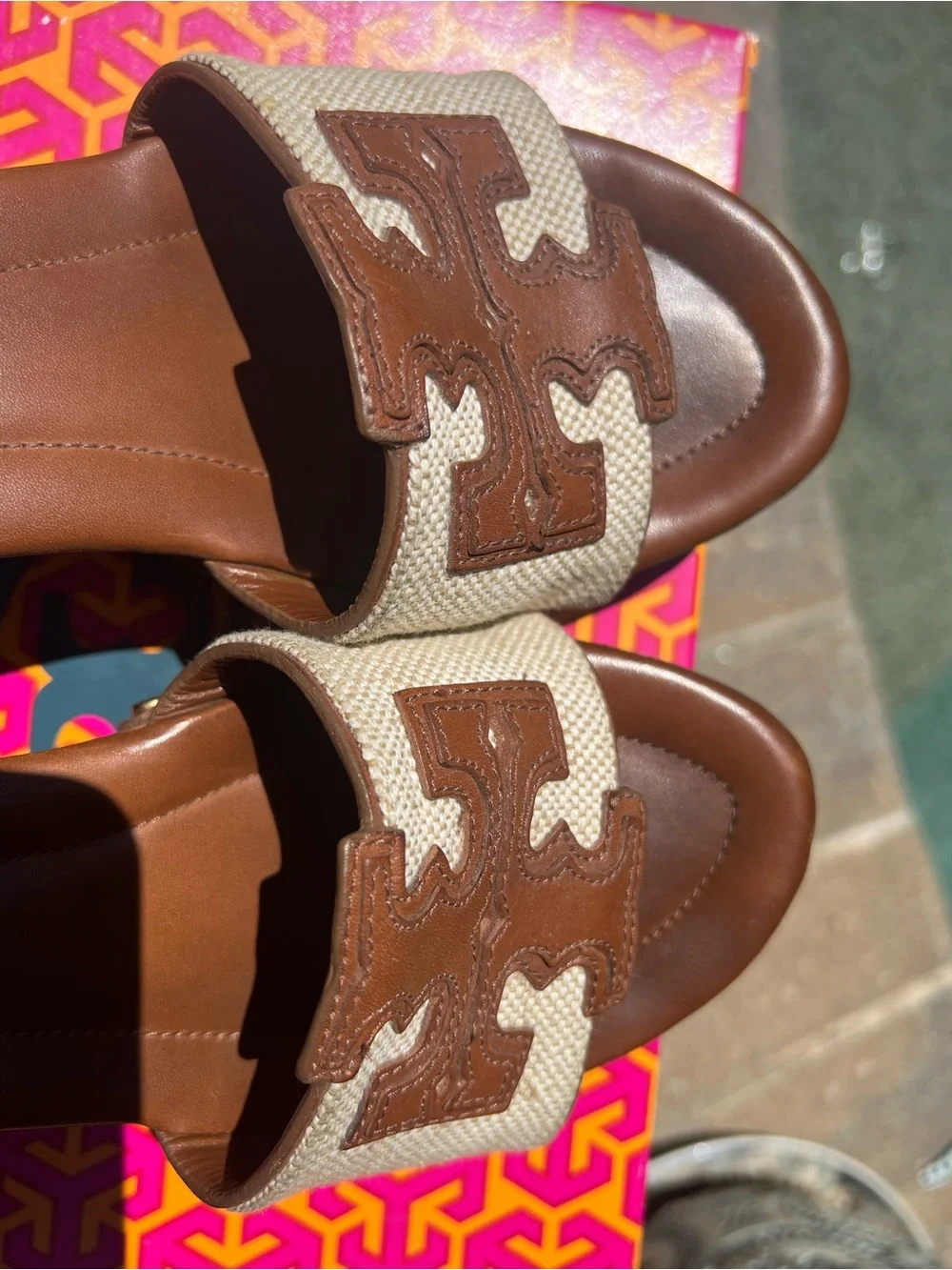 Tory Burch Terri Platform Sandal Size 7.5